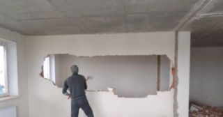 Демонтаж стен Новокубанск, цена от 2894 руб.